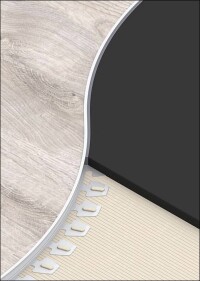 Individuell formbare Winkel-Profile für Fliesenbeläge