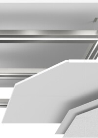 StoSilent Distance C mit neuartigem Befestigungssystem für fugenlose Akustikdecken