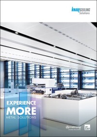 Neuer Katalog zu Metall- und Streckmetalldecken von Knauf Ceiling Solutions