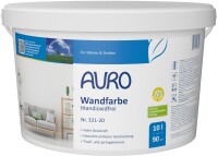 Weiße Wandfarbe von Auro ohne Titandioxid