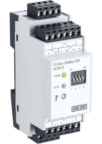 IQ box Safety: TÜV-geprüfte Absicherung kraftbetätigter Fenster à la GEZE