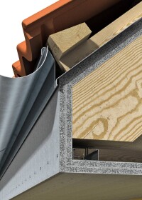 Brandschutz-Ertüchtigung von Dachüberständen mit Powerpanel HD-Platten von Fermacell