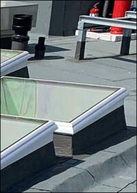 Detailabdichtung mit Flüssigkunststoff von Triflex für ein werdendes Gründach