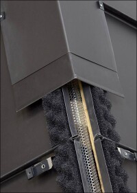 Neue unauffällige Firstabdeckung von VMZINC für Stehfalzdächer aus Zink