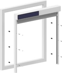 Außenliegender Sonnenschutz Solix von MHZ als Solix Fix auch für feststehende Verglasungen