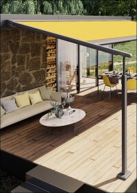 Pergola-Klassiker von Markilux in eckig