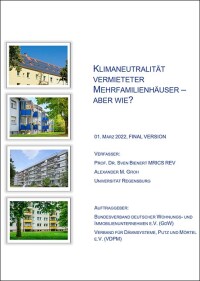 Studie zur Klimaneutralität im Gebäudebestand von GdW und VDPM