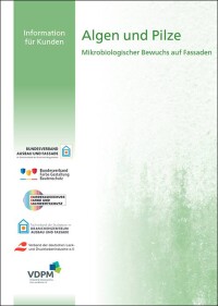 Kundeninformation „Algen und Pilze“ vom VDPM