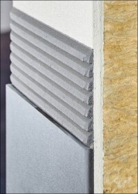 Weber-WDVS mit keramischen Platten im Großformat von Cosentino