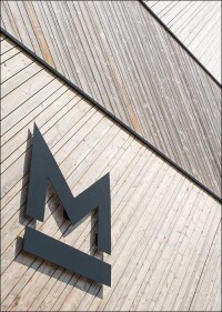 Deutsches Schifffahrtsmuseum eingekleidet in technisch modifiziertes Holz aus Norwegen