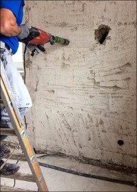 Untersucht: Auswirkungen von Hochwasser auf Leichtbeton-Mauerwerk