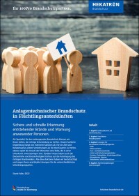 Hekatron-Whitepaper zum Brandschutz in Flüchtlingsunterkünften