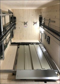 Montagesystem für Aufzüge in Holzbauten