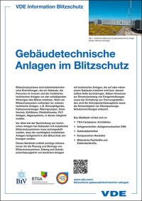 VDE-Merkblatt: Gebäudetechnische Anlagen im Blitzschutz
