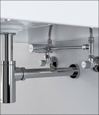 Eckventil-Thermostat mit Verbrühungsschutz und thermischer Desinfektion neu von Schell