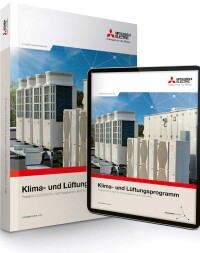 Mitsubishi Electrics Klima- und Lüftungsprogramm 2022/2023 interaktiv, digital oder gedruckt
