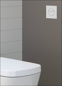 Pneumatische WC-Fernbetätigung à la Tece für mehr Spülkomfort: TECEflushpoint
