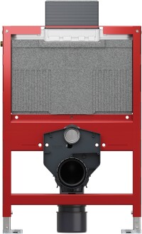 TECEprofil: Nur 750 mm hohes WC-Modul bringt Waschtisch und WC-Technik auf ein Level