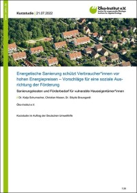 Studie: Sanierung energetisch schlechter Häuser schützt Menschen mit geringem Einkommen