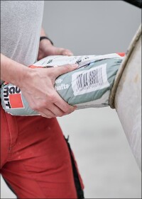 ALL IN à la Baumit: Material inklusive Sack mischen