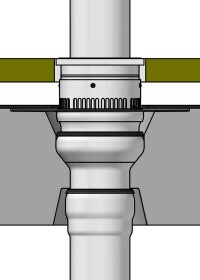 Große Balkone sicher entwässern - mit der Loro-X Serie V in der Ausführung DN 100