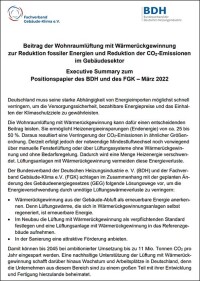 Lüftung mit Wärmerückgewinnung (WRG) kann 25 bis 50 % der Heizenergie einsparen