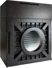 Neuer Sole-Erdkühle-/Erdwärmeübertrager von Systemair