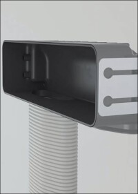 Neue 90°-Luftdurchlassboxen für das profi-air-Lüftungssystem von Fränkische