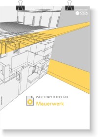 Mauerwerk - Thema eines weiteren Whitepapers von ORCA
