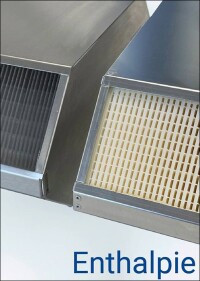 Meltem lässt die Wahl: Kreuzgegenstrom-Wärmeübertragung auf Wunsch mit Enthalpie