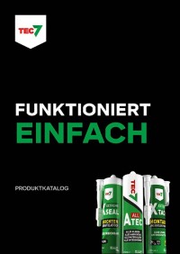 „Funktioniert einfach“: Tec7 mit neuem Bauchemie-Katalog