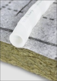 Fiberklett: Neue Systemplatte aus Mineralwolle für Flächenheizungen von Schütz