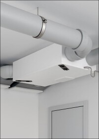 Neues Kompaktlüftungsgerät und neuer Pendellüfter von Kermi