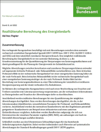 Gründe für den Unterschied zwischen Energiebedarf und Energieverbrauch?