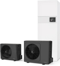 Neues Split-Luft/Wasser-Wärmepumpensystem von Dimplex zum Heizen und Kühlen