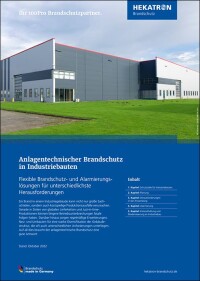 Kostenfreies Whitepaper zu Brandschutz in Industriebauten