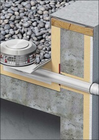 Neues Baukastensystem von ACO für die Attika-Entwässerung