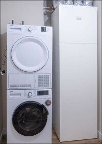 Modulare Wärmepumpe MWL für den Wohnungsbau von Remko