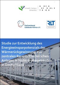 Studie zum Energieeinsparpotenzial der Wärmerückgewinnung (WRG)