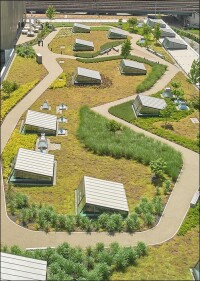 BuGG-Gründach des Jahres 2022: Hauptfeuerwache Karlsruhe