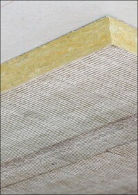 Kellerdecke dämmen, ohne zu dübeln(!), mit 25% leichterer Steinwolle-Dämmplatte