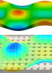 Schwarze Löcher für eine bessere Trittschalldämmung in Holzbauten