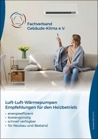 FGK-Empfehlungen für das Heizen mit Raumklimageräten