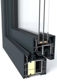 Gealan-Kontur: Neues 82,5er Kunststofffenster mit Alu-Optik