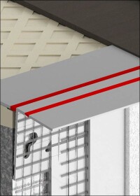 Für saubere Putzabschlüsse unter der Fensterbank