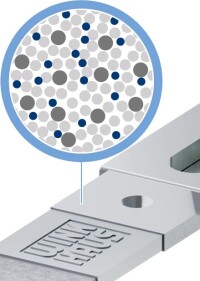 Verschiedene Oberflächen-Veredelungen à la Winkhaus für Fensterbeschläge
