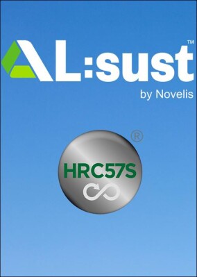 HRC57S: Kohlenstoffarmes Alu mit hohem Recyclinganteil von Novelis für Architekturanwendungen