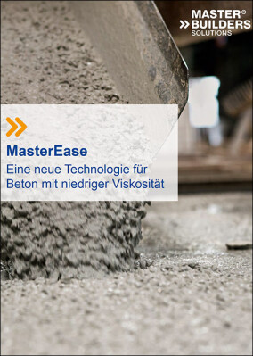Neue Fließmittel von Master Builders Solutions für klinkerarme Zemente ermöglichen CO₂-Einsparungen
