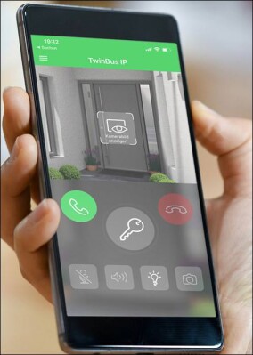 Digital gestützte Gebäudekommunikation inklusive HD-Video per Zweidrahtsystem