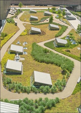 BuGG-Gründach des Jahres 2022: Hauptfeuerwache Karlsruhe